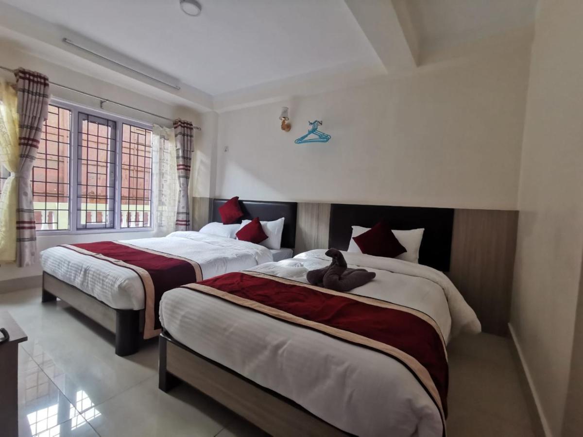 Om Bramha Hotel Katmandu Eksteriør billede